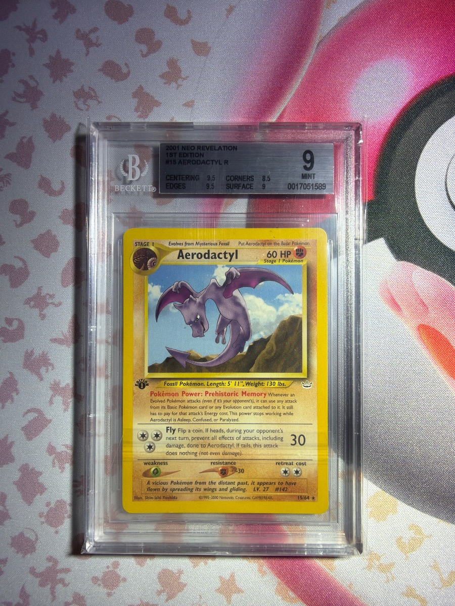 Aerodactyl Uncommon Rare - 0017051589: Beckett 9