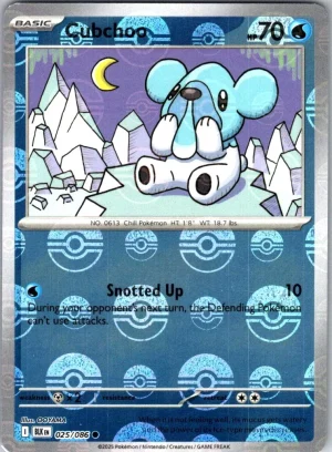 Cubchoo - 025/086: SV: Black Bolt