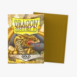 Card Sleeves - Dragon Shield: Gold Matte