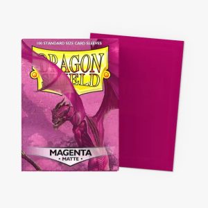 Card Sleeves: Dragon Shield - Magenta Matte