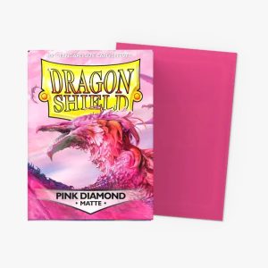 Card Sleeves - Dragon Shield:  Pink Diamond Matte