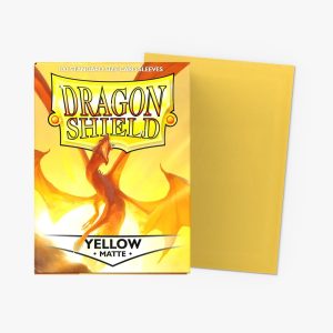 Card Sleeves - Dragon Shield: Yellow Matte