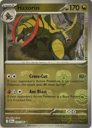Haxorus (Master Ball Pattern) - 070/086: SV: Black Bolt