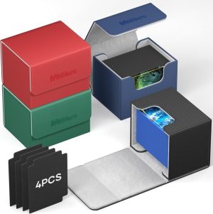 Mlikero Commander Deck Box Double-Sleeved Cards