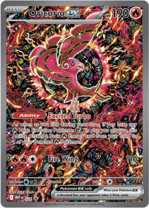 Oricorio ex - 024 - ME: Mega Evolution Promo (MEP)