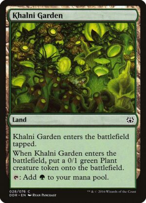 Khalni Garden - 28: Duel Decks: Nissa vs. Ob Nixilis