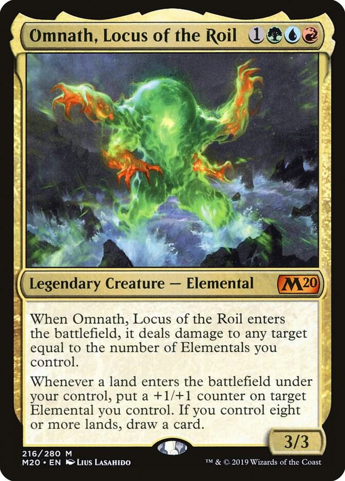 Omnath, Locus of the Roil - 216: Core Set 2020