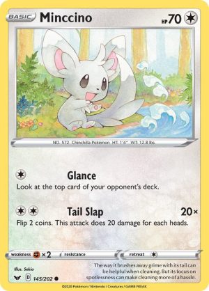 Minccino - 145/202: SWSH01: Sword & Shield Base Set