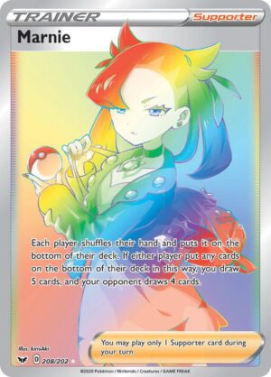 Marnie (Secret) - 208/202: SWSH01: Sword & Shield Base Set