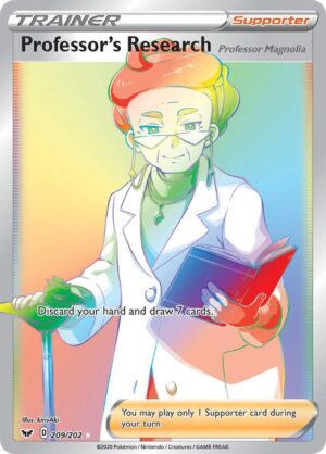 Professor's Research (Secret) - 209/202: SWSH01: Sword & Shield Base Set