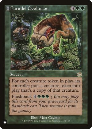 Parallel Evolution - 136/143: The List Reprints