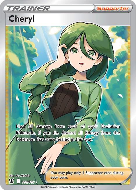 Cheryl (Full Art) - 159/163: SWSH05: Battle Styles