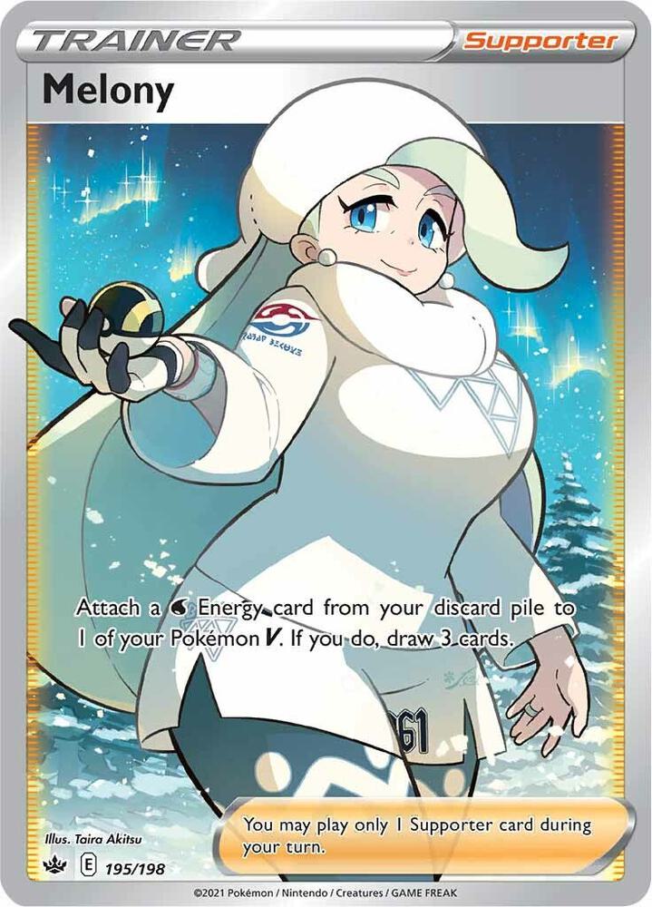 Melony (Full Art) - 195/198: SWSH06: Chilling Reign
