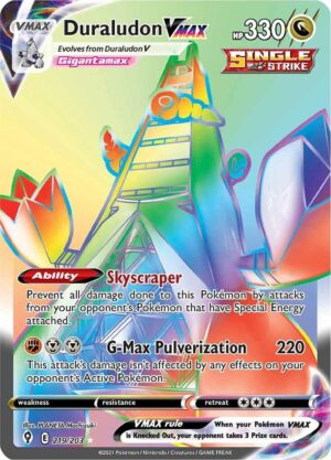 Duraludon VMAX (Secret) - 219/203: SWSH07: Evolving Skies