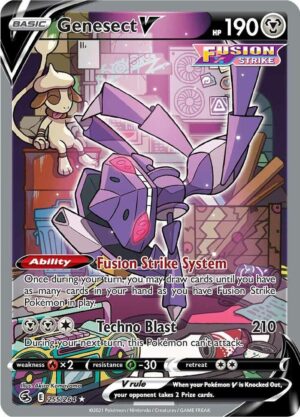 Genesect V (Alternate Full Art) - 255/264: SWSH08: Fusion Strike