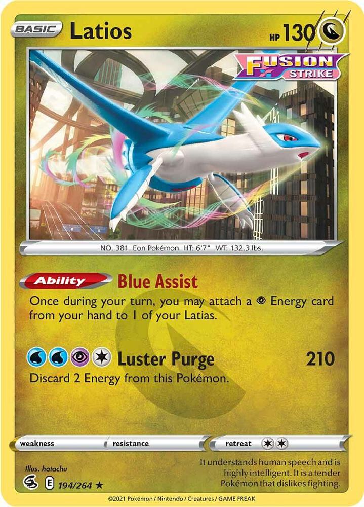 Latios - 194/264: SWSH08: Fusion Strike