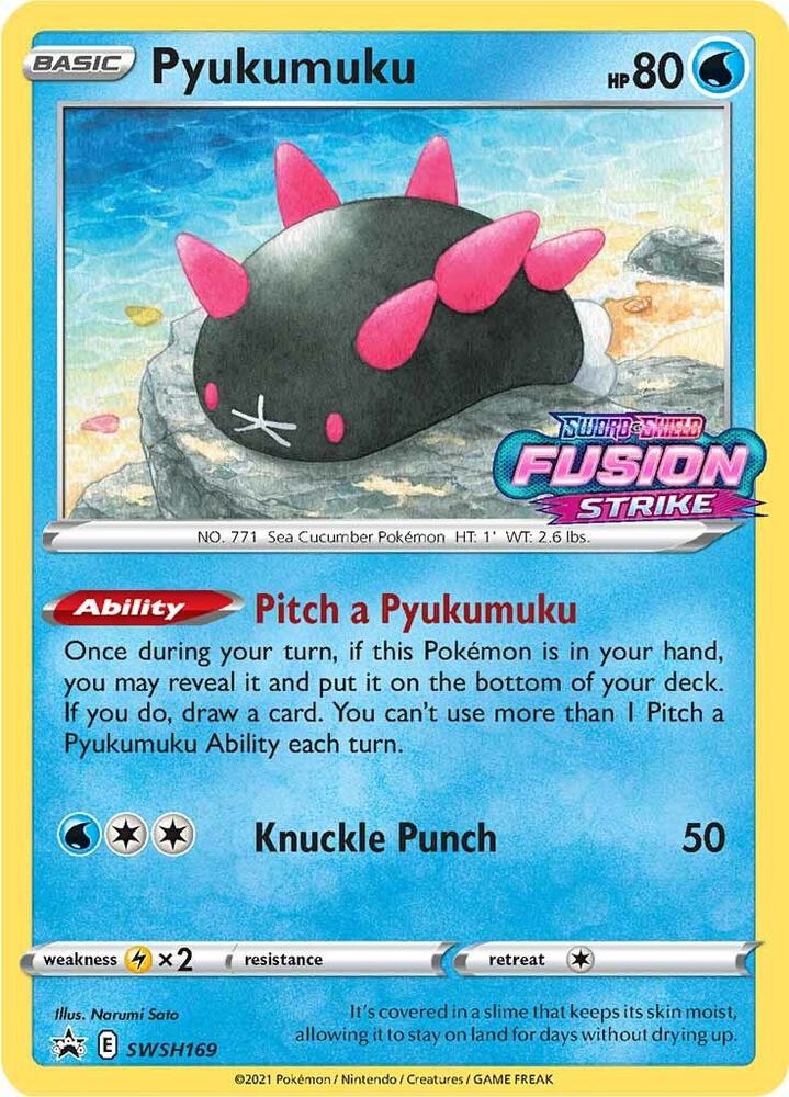 Pyukumuku - SWSH169: SWSH: Sword & Shield Promo Cards