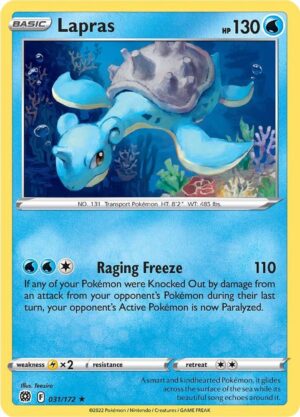 Lapras - 031/172: SWSH09: Brilliant Stars