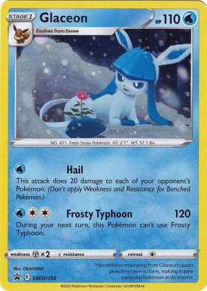 Glaceon - SWSH192: SWSH: Sword & Shield Promo Cards (LP)