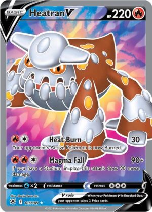 Heatran V (Full Art) - 165/189: SWSH10: Astral Radiance