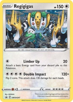 Regigigas - SWSH247: SWSH: Sword & Shield Promo Cards