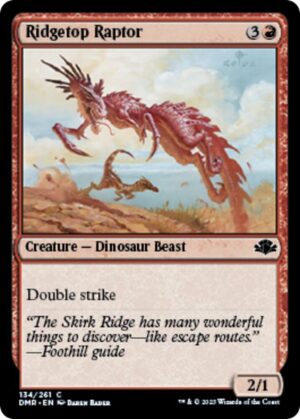 Ridgetop Raptor - 134: Dominaria Remastered