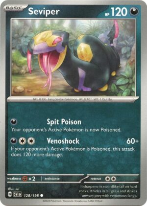 Seviper - 128/198: SV01: Scarlet & Violet Base Set