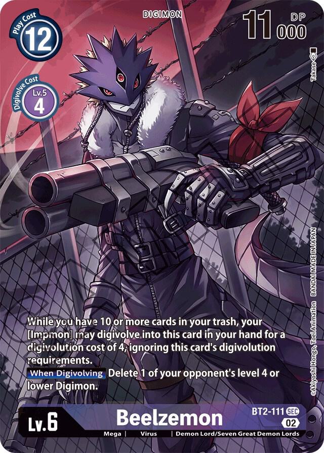Beelzemon - BT2-111 SEC: Starter Deck 14: Beelzemon Advanced Deck Set