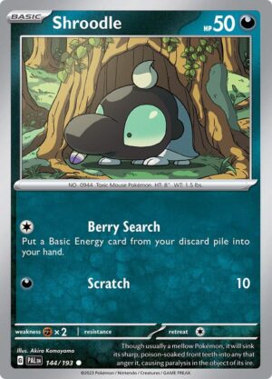 Shroodle - 144/193: SV02: Paldea Evolved