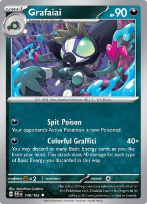 Grafaiai - 146/193: SV02: Paldea Evolved