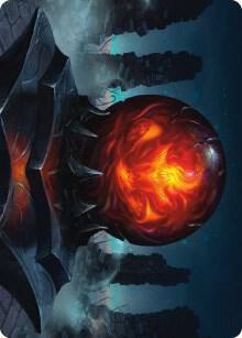 Commander's Sphere Art Card - 75: Art Series: Universes Beyond: The Lord of the Rings: Tales of Middle-earth