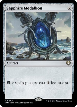 Sapphire Medallion - 407: Commander Masters