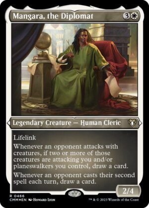 Mangara, the Diplomat (Foil Etched) - 466: Commander Masters