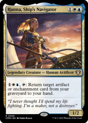 Hanna, Ship's Navigator - 340: Commander Masters