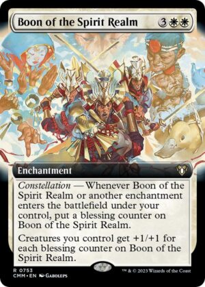 Boon of the Spirit Realm (Extended Art) - 753: Commander Masters