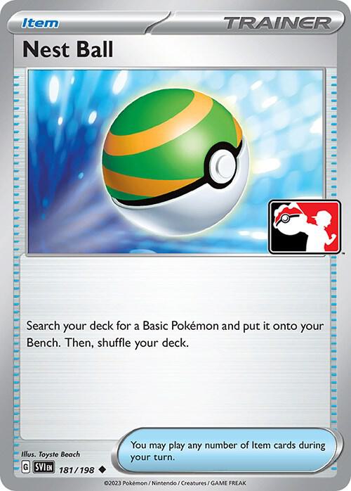 Nest Ball - 181/198: Prize Pack Series Cards (ES)