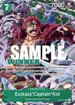 Eustass"Captain"Kid - ST02-013: One Piece Promotion Cards