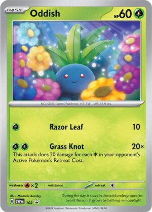 Oddish - 102: SV: Scarlet & Violet Promo Cards