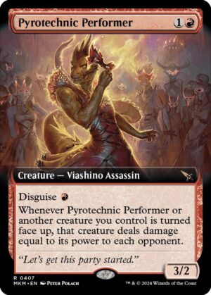 Pyrotechnic Performer (Extended Art) - 407: Murders at Karlov Manor