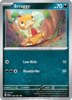 Scraggy - 060/091: SV: Paldean Fates