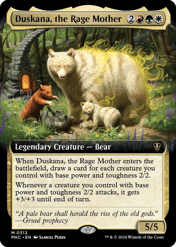 Duskana, the Rage Mother (Extended Art) - 312: Commander: Murders at Karlov Manor