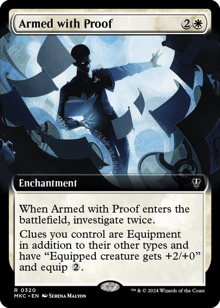 Armed with Proof (Extended Art) - 320: Commander: Murders at Karlov Manor