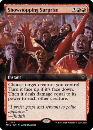 Showstopping Surprise (Extended Art) - 345: Commander: Murders at Karlov Manor