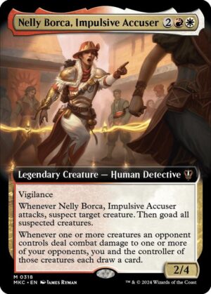 Nelly Borca, Impulsive Accuser (Extended Art) - 318: Commander: Murders at Karlov Manor