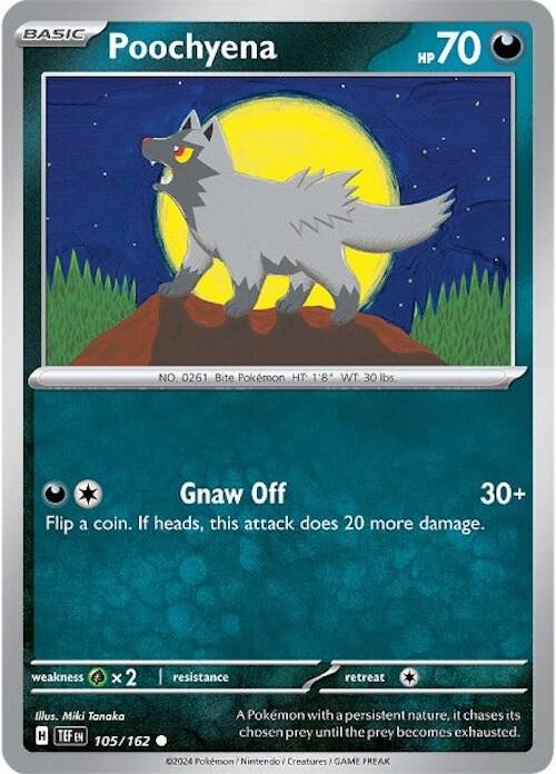 Poochyena - 105/162: SV05: Temporal Forces