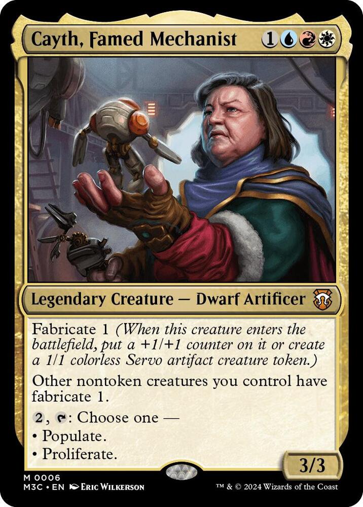 Cayth, Famed Mechanist - 6: Commander: Modern Horizons 3