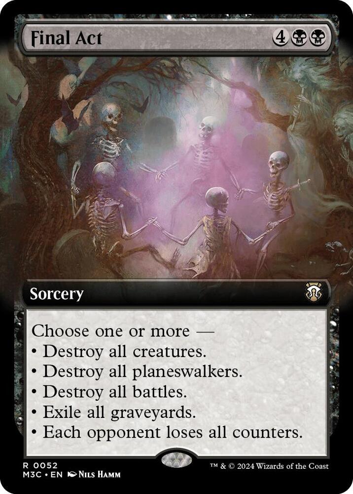 Final Act (Extended Art) (Ripple Foil) - 52: Commander: Modern Horizons 3