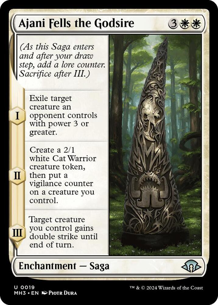 Ajani Fells the Godsire - 19: Modern Horizons 3
