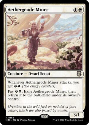 Aethergeode Miner (Ripple Foil) - 163: Commander: Modern Horizons 3