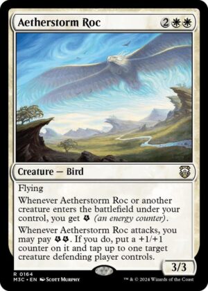 Aetherstorm Roc (Ripple Foil) - 164: Commander: Modern Horizons 3
